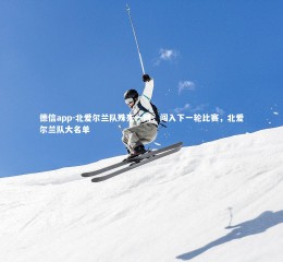 德信app-北爱尔兰队殊死一搏，闯入下一轮比赛，北爱尔兰队大名单